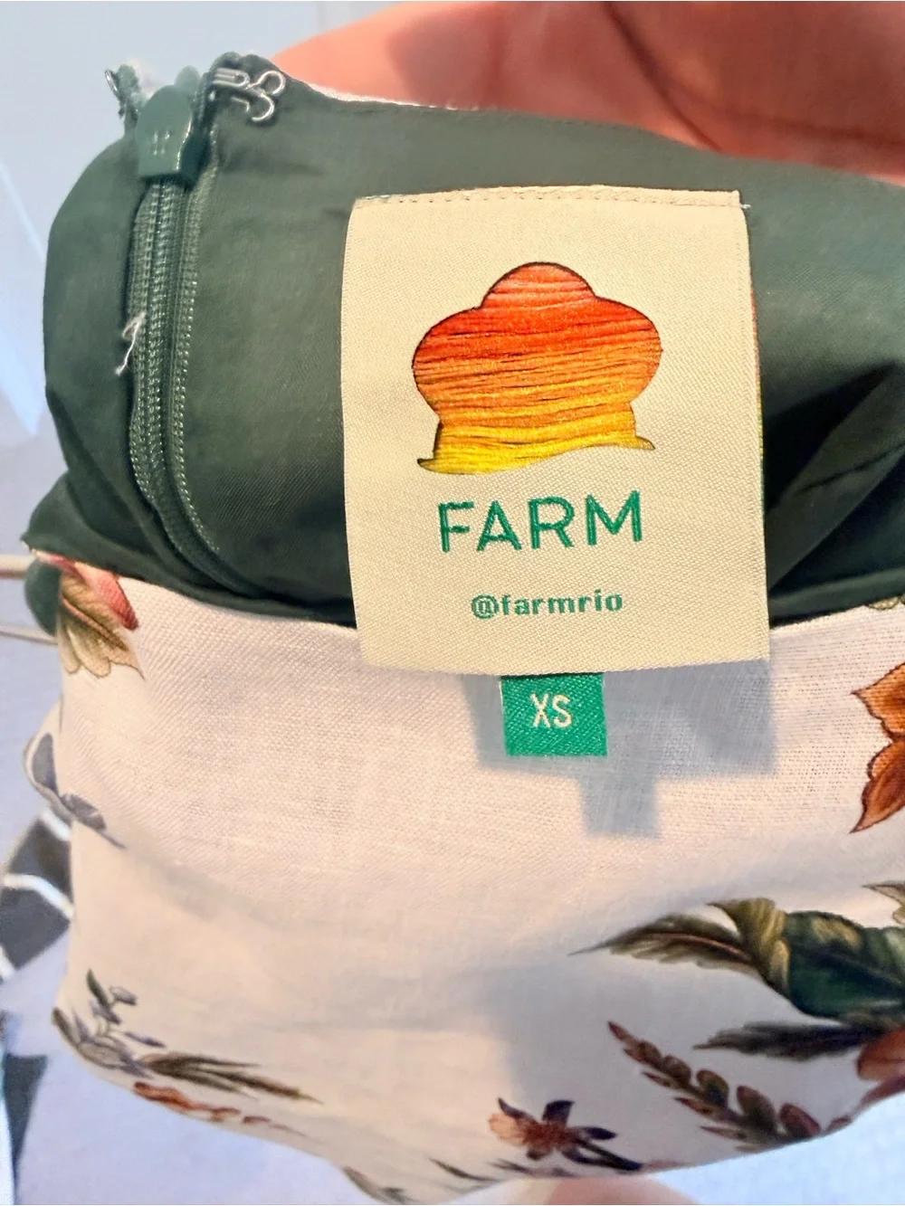 FARM Rio Sand Nature mini dress - Picture 6 of 7